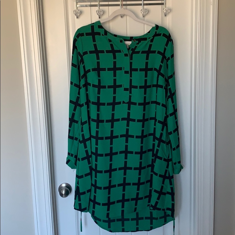 Business casual dress with pockets Large